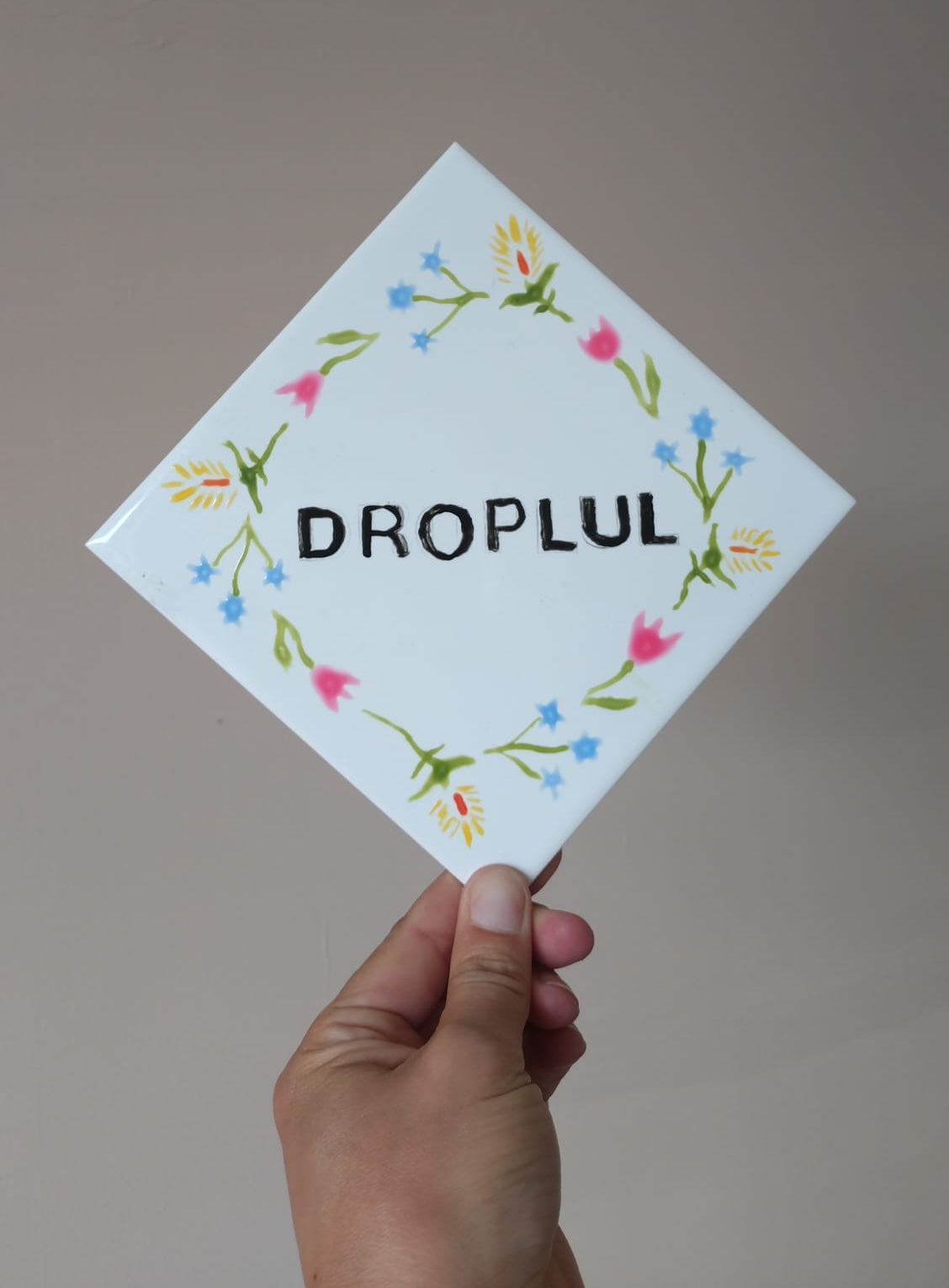 Workshop tegeltje schilderen