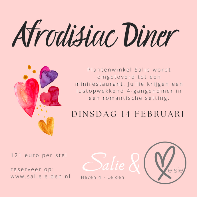 Komen jullie met Valentijn naar ons pop-up restaurant?