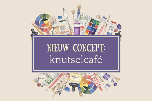 Kom ongedwongen knutselen tijdens het knutselcafé