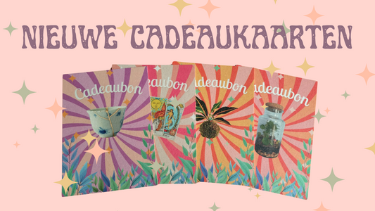De nieuwe cadeaukaarten zijn binnen!