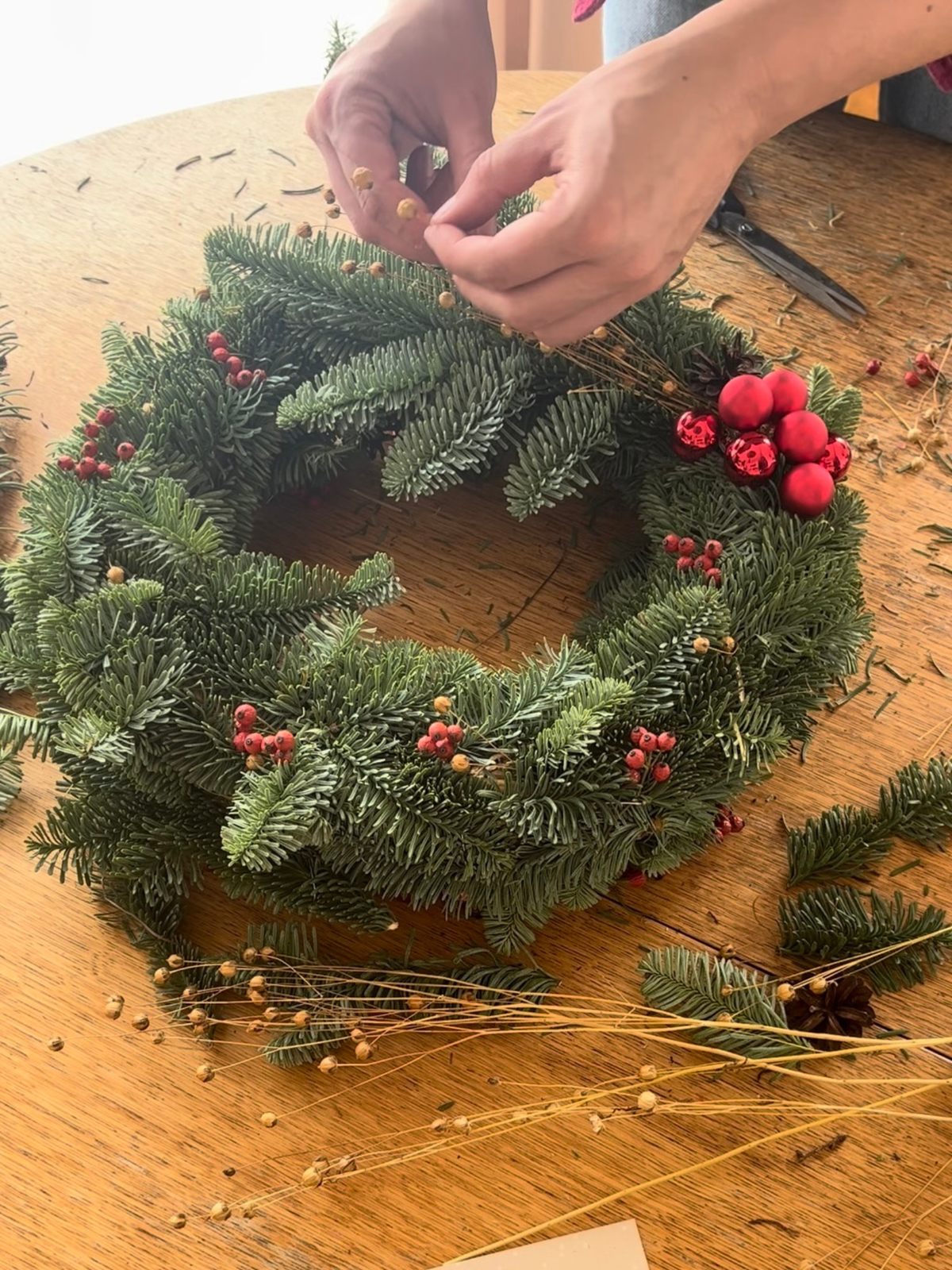 DIY kerstkrans verzendpakket