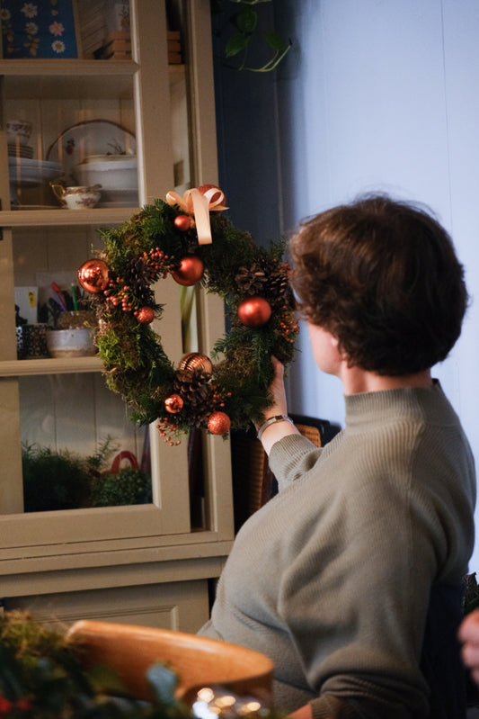 workshop kerstkrans maken