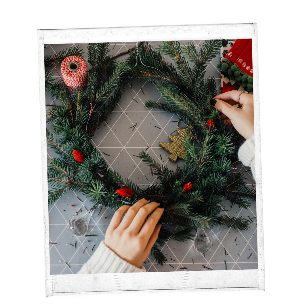 20 december - kerstkransen maken